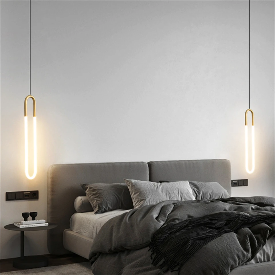 

Скандинавские овальные подвесные светильники, лампа в виде лампочек для гостиной, столовой, спальни, прикроватного столика, лофта, стеклянная искусственная Подвесная лампа, украшение интерьера