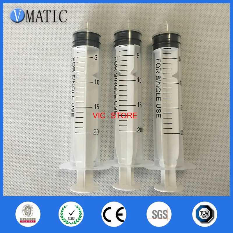 

High Quality Non Sterilized 20cc/ml Hand Manual Plastic Syringe