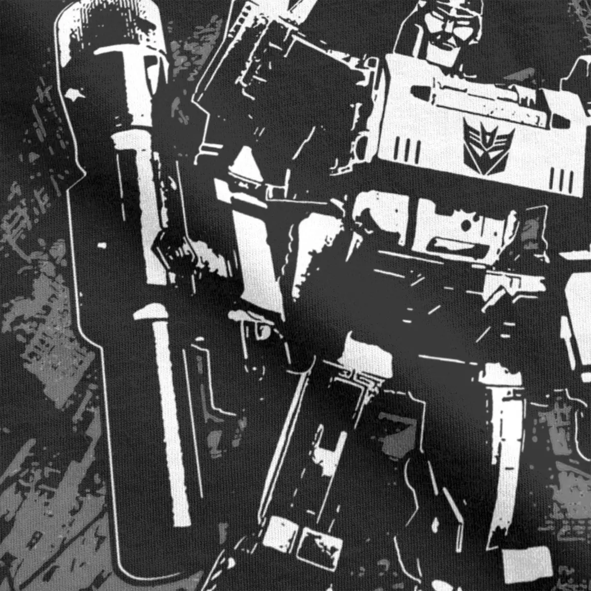 Фото Мужская и женская футболка Transformers Gen Megatron World Tour, забавная футболка из 100% хлопка, летняя одежда №5
