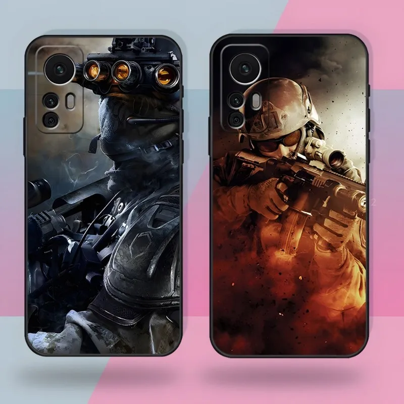 

Army Soldier Special Forces Phone Case For Xiaomi 13 12 11 9T 9 8 11T 9SE 11i Lite Ultra Note10 Poco F3 M4 M3 X4 GT Pro Cover