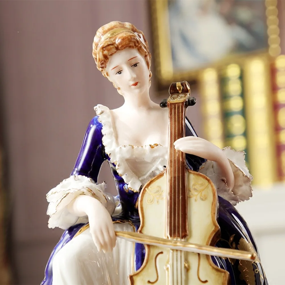 Керамические фигурки в европейском стиле роскошные украшения для гостиной