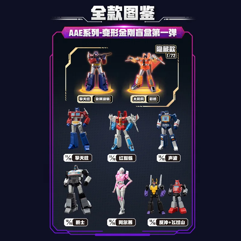 Фото Трансформеры AULDEY AAE Optimus Prime Arcee Sunstorm Starscream Soundwave Jazz Cliff Jumper Kickback Laserbeak Модель игрушки №5