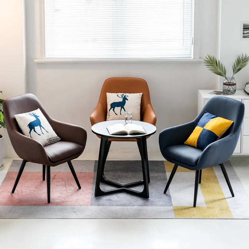 

Modern Living Room Chairs Luxury Dining Relaxing Living Room Lounge Chair Nordic Single Comfortable Sandalye Home Decorative