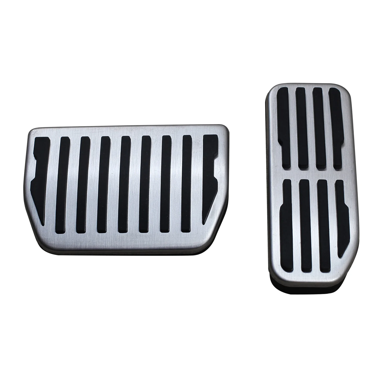 

Foot Gas Brake Pedal Pad Cover Kit For Jaguar F-Pace XE XF Range Rover Velar