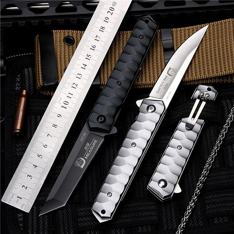 

ZK30 56HRC Steel 5Cr13 Blade Folding Pocket Tactical Survival Camping Knives EDC Tool Tactical Knife High Hardness Folding Knife