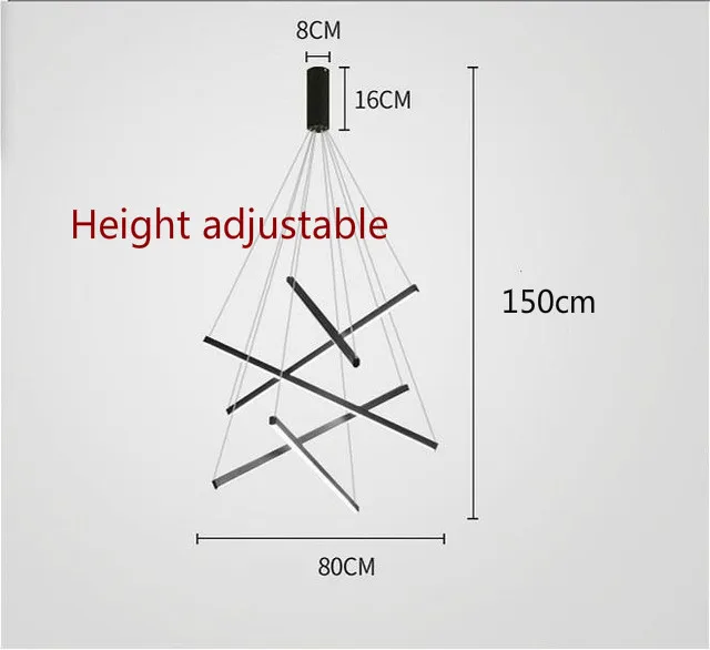 Goodish круглые светодиодные люстры 130В