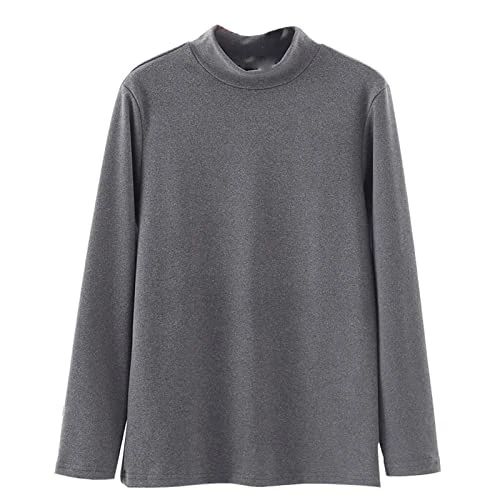 

Базовая одежда с полувысоким воротником для осени и зимы