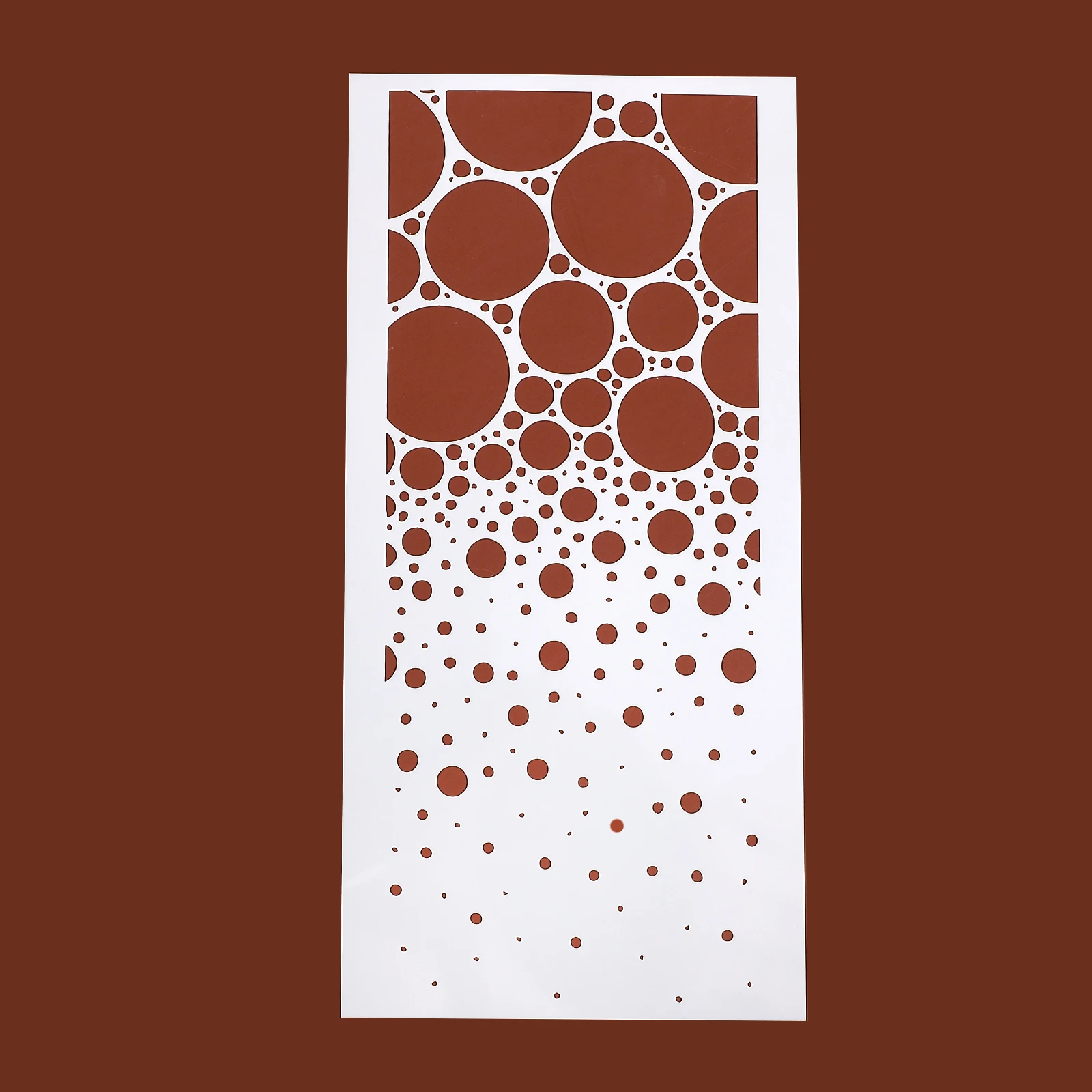 JIANWU винтажный круглый пузырь пейзаж штамп