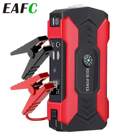 12 В автомобильный стартер Power Bank автомобильный аккумулятор запуск усилитель мобильный источник питания 600A может аварийное запуск освещение паровой стартер
