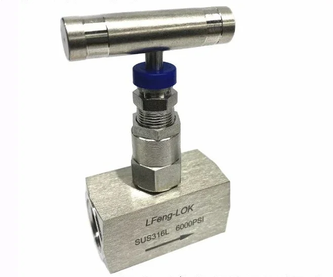 Модель 316 NVF квадратный штырьковый клапан из нержавеющей стали с внутренней