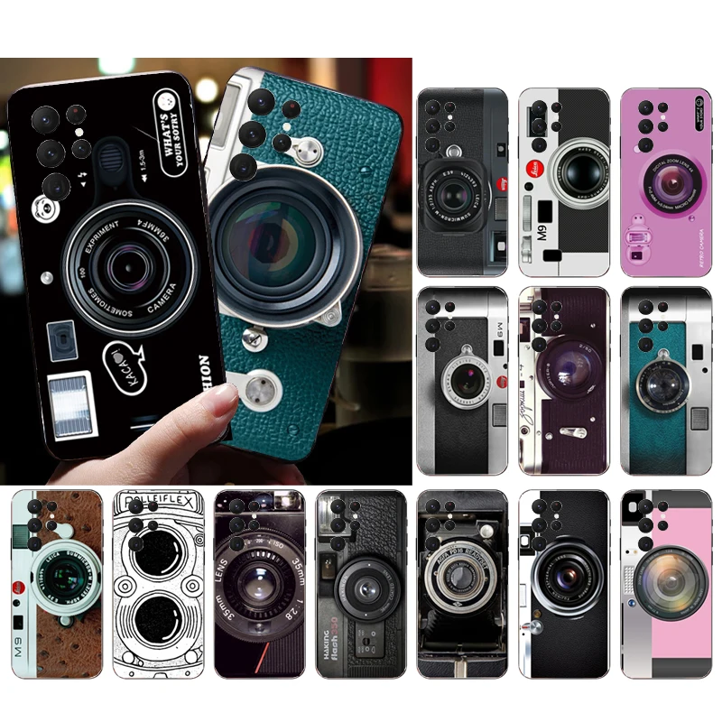 

Phone Case for Samsung Galaxy S23 S22 S21 S20 Ultra S20 S22 S21 S10 S9 Plus S10E S20FE Camera