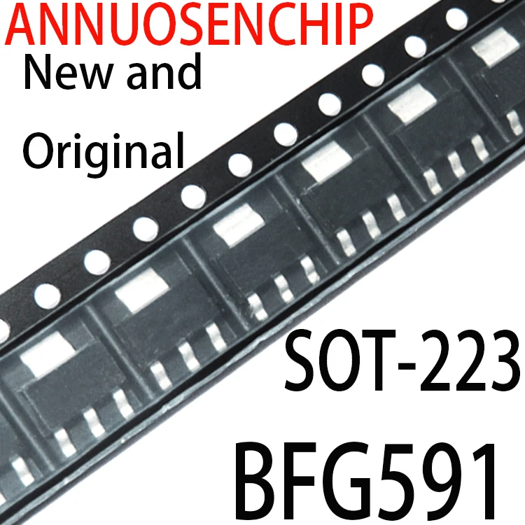 Новые и оригинальные SOT223 TRANS NPN 15V 7GHZ SOT-223 BFG591 2 шт. | Строительство ремонт