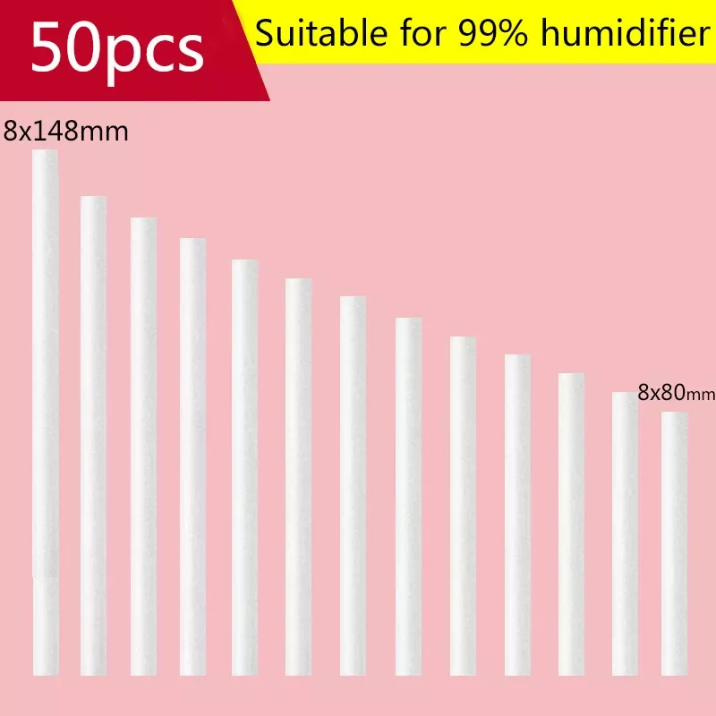 

Customize 10/20/30/50pc Air Humidifier Aroma Diffuser Filters Mist Maker Replace Parts Cotton Swabs Air Humidifiers Spare Filter