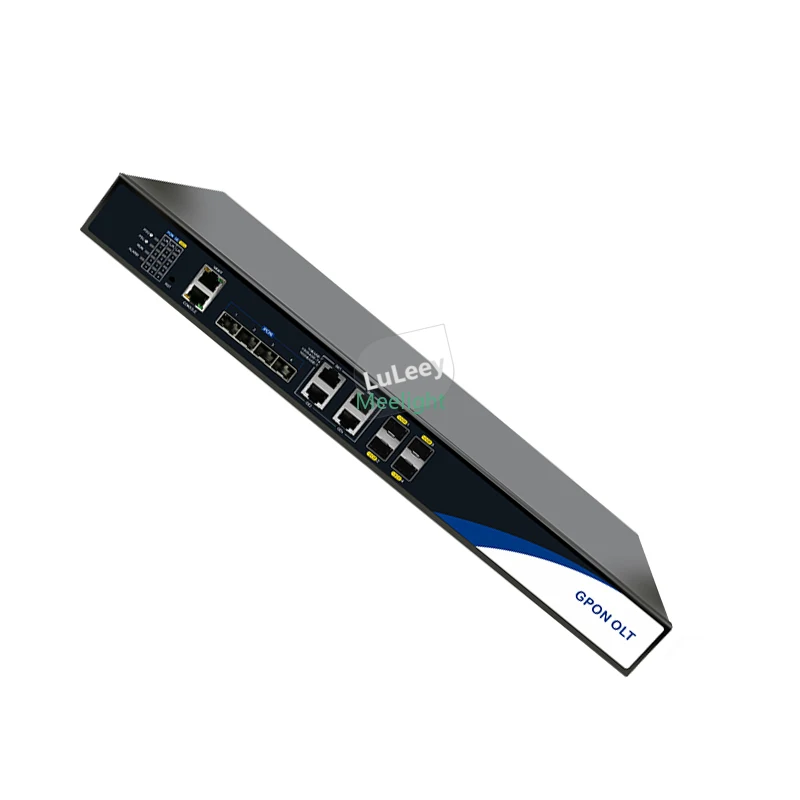 LRG304 4 порта 10G GPON OLT волоконно-оптический L3 переключатель FTTH CATV GBIC 7dB EPON