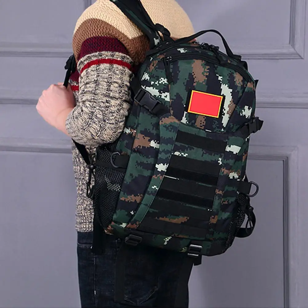 

Durable Outdoor Bags Wear-resistant Waterproof Hiking Climbing Backpack Hiking Rucksack Large Nylon Molle Knapsack