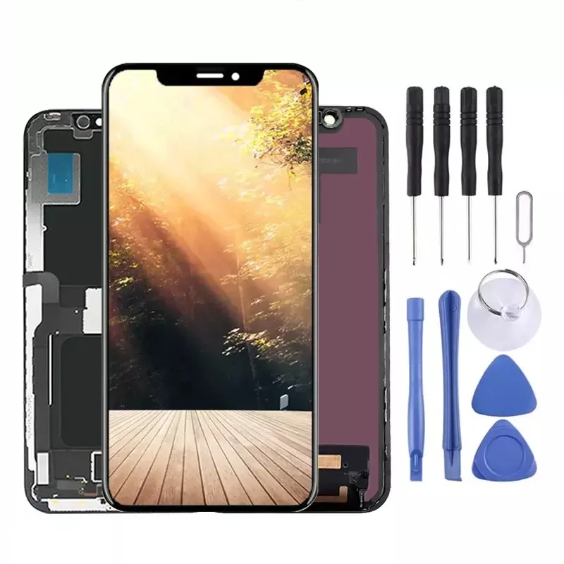 

100% Новый OLED ЖК-дисплей для iPhone X 11 12 Pro дисплей оптовая цена от производителя дисплей для iPhone X Xs Xr экран с бесплатными инструментами