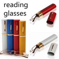 1 004 00 olders unisex anti fatigue resin lens comfortable with tube case hd reading glasses presbyopia eyewear