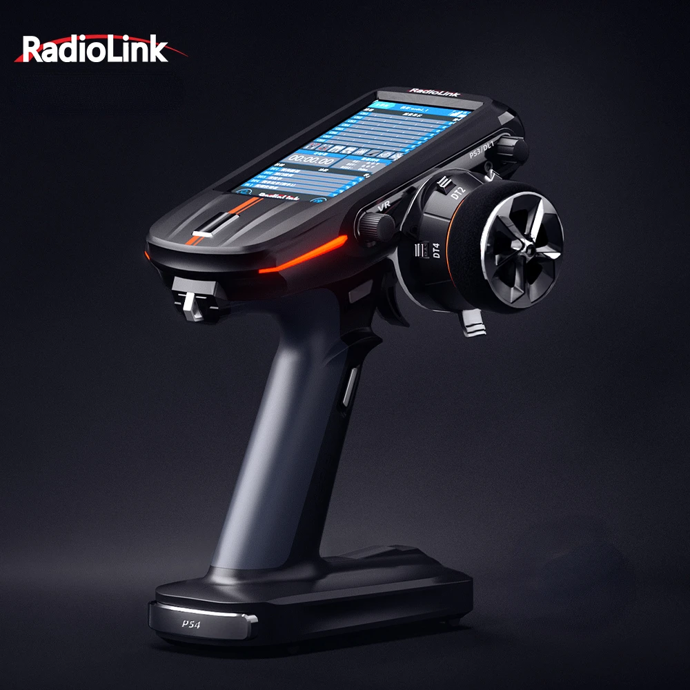 

Radiolink RC8X 2.4G 8CH 4.3inch LCD Touch Screen Transmitter Compatible with TBS CRSF R8FG 8CH Receiver for RC Car Boat Robot
