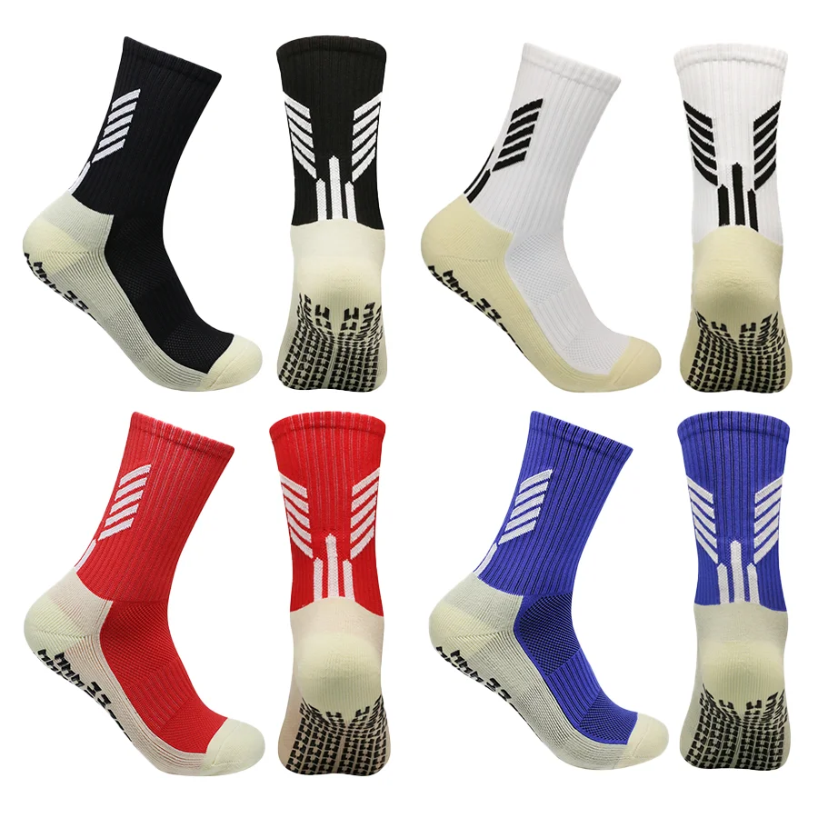 4 пары Нескользящие дышащие спортивные носки для мужчин и женщин