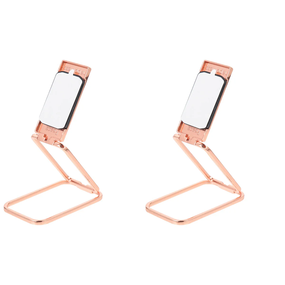 

2x Useful Practical Convenient Rack Storage Stand Holder Foldable Cellphone Stand