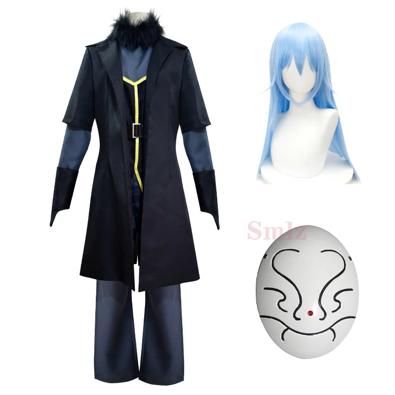 

Rimuru Tempest Cosplay Costumes Tensei shitara Slime Datta Ken Anime That Time I Got Reincarnated as a Slime Costumes Wig