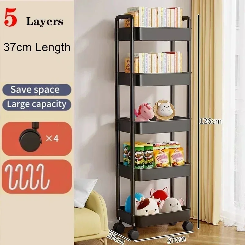 Estante grande para cochecito estante de almacenamiento suelo cocina dormitorio aperitivos multicapa bebé baño