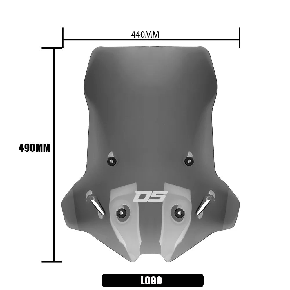 

Для LONGXIN VOGE DSX 900 900DSX DS 900X 2024 2025 переднее лобовое стекло мотоцикла DS900X, увеличивающий рост, дефлектор лобового стекла
