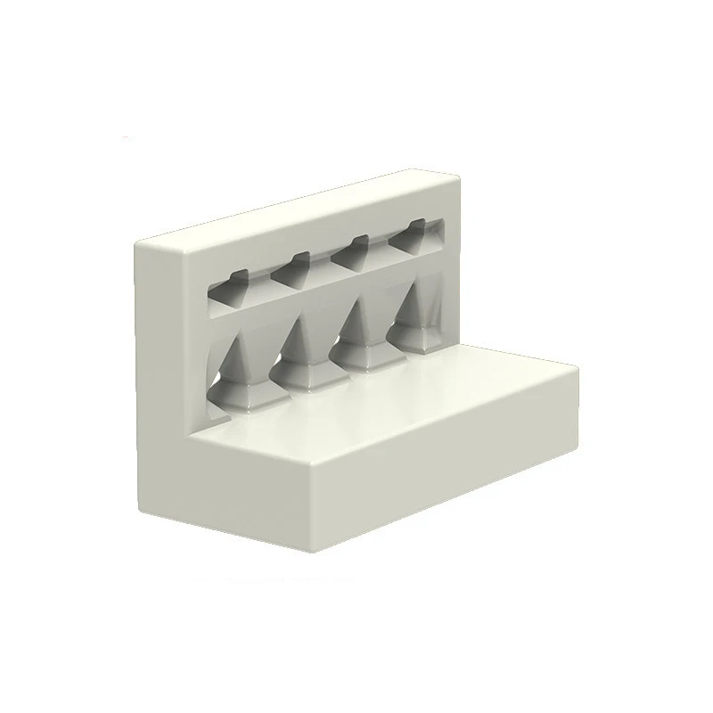 Конструктор MOC 10 деталей 35789W, 2 отверстия, европейский стиль, гофрированные перила, набор строительных блоков, ограждение для дома, кирпичи, детали, игрушки для самостоятельной сборки, подарок для детей (art.: 3920d4e7d56ec) - 3920d4e7d56ec