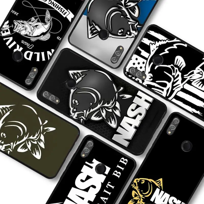 

Nash Fishing Phone Case for Huawei Honor 10 i 8X C 5A 20 9 10 30 lite pro Voew 10 20 V30