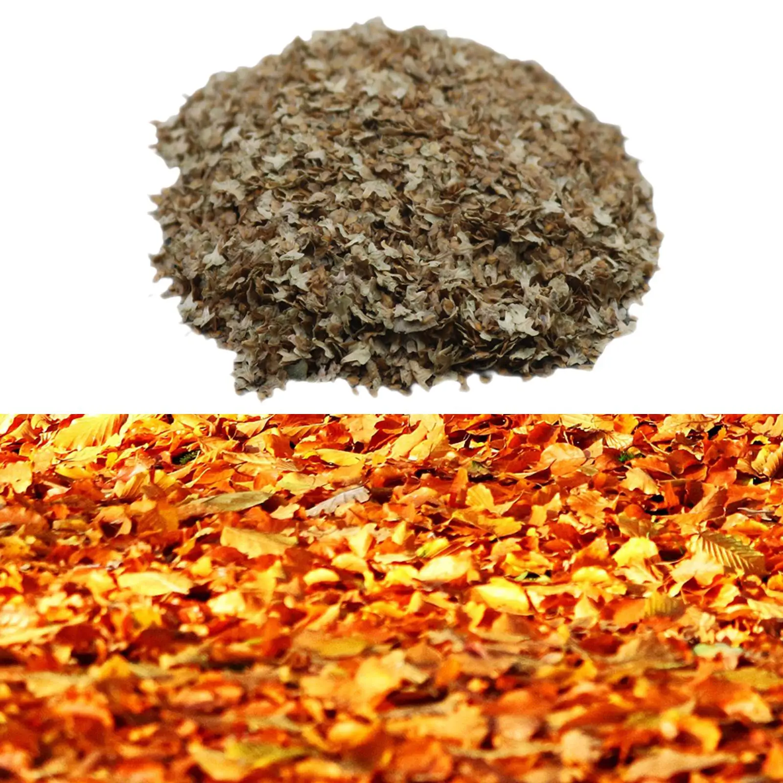 

Simulation 250ml Miniature Leaf Micro Landscape Leaves for Fairy Garden Wargame Micro Landscape Static Scenery Sand Table