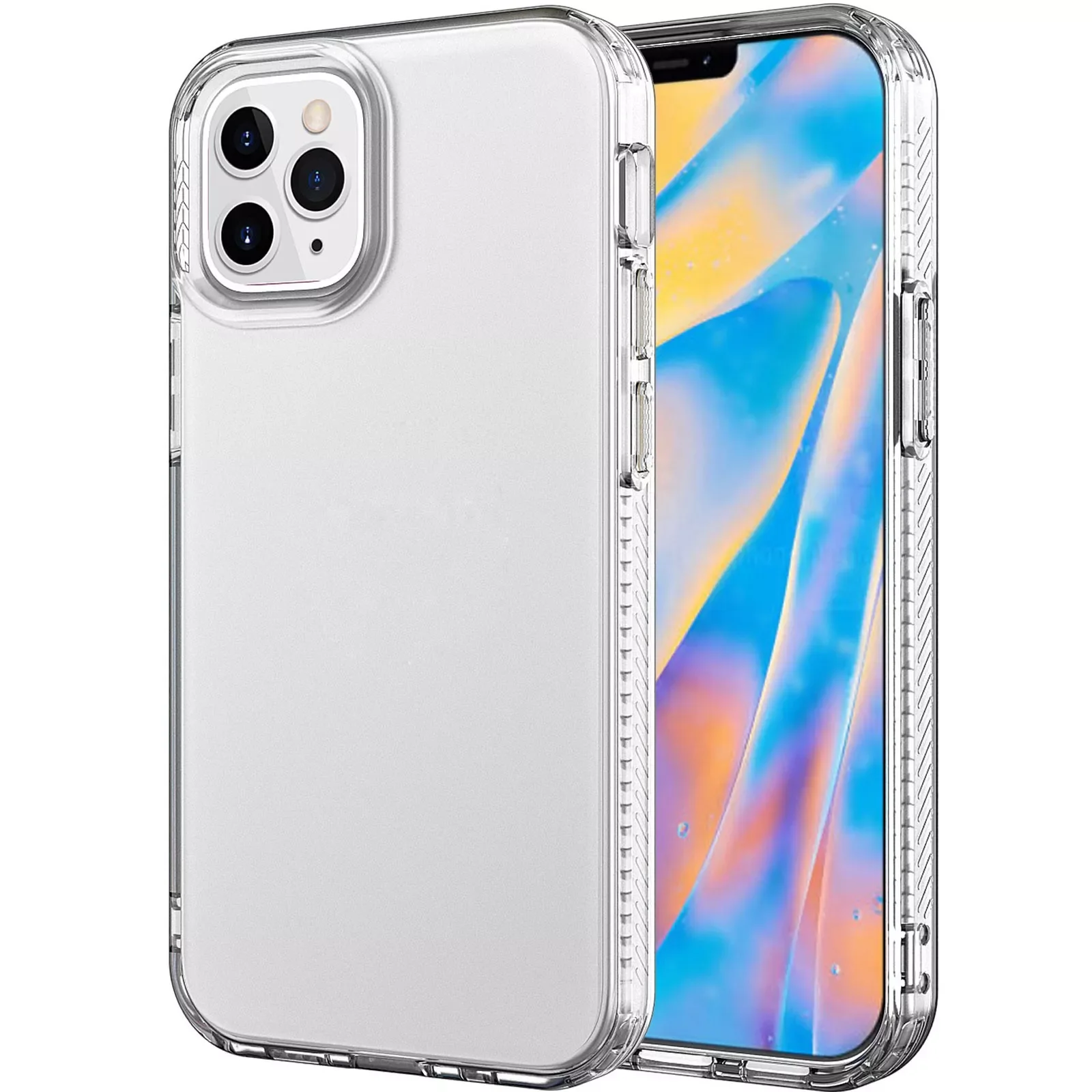 

Ultra Thin Clear Case For iPhone 12 mini Pro Max Transparent Protective Cover Shockproof Fundas Perspective Bumper Case Soft TPU