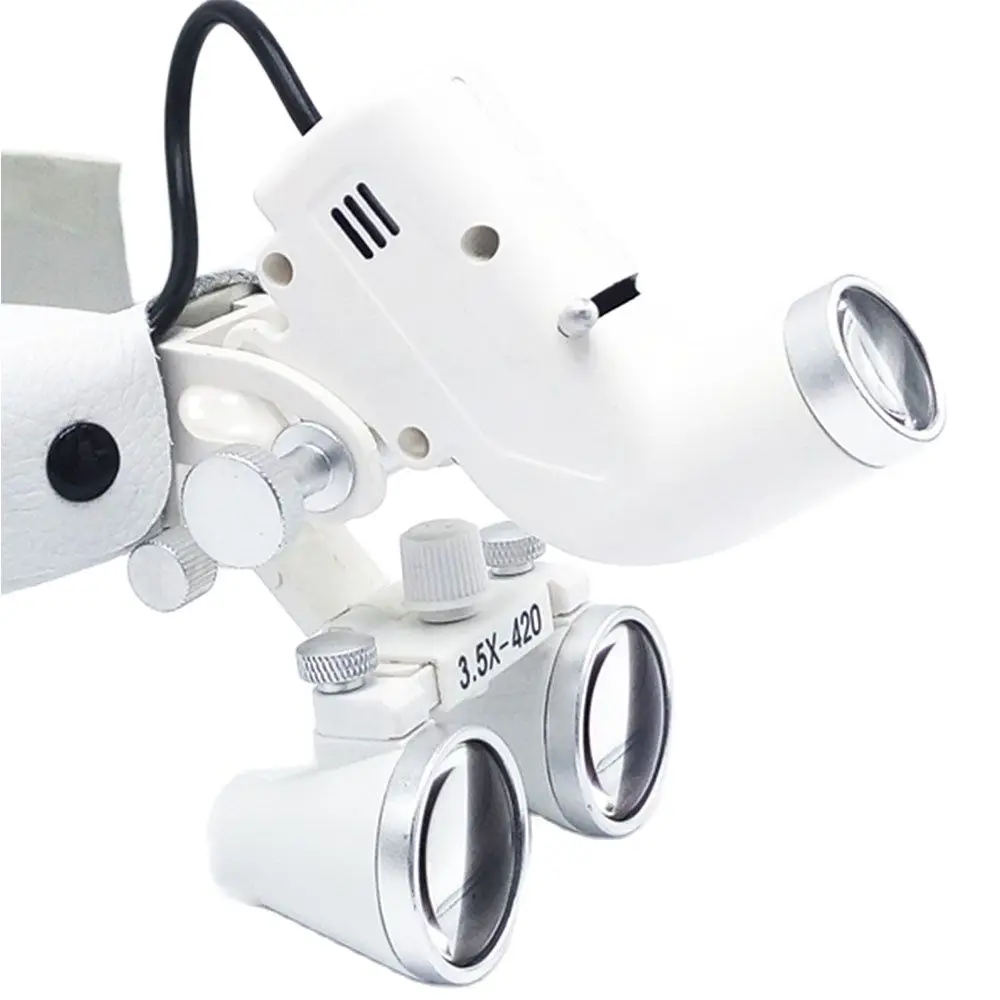 Стоматологическая Светодиодная головная лампа для бинокулярных налобных