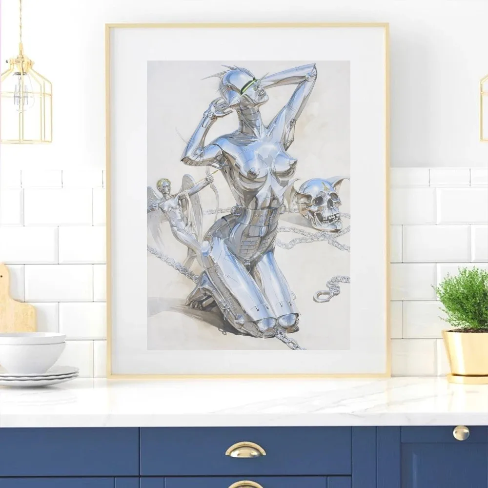 Art H-Hajime Cool S-Sorayamas Poster Home Room Decor Livingroom Bedroom Aesthetic Wall Painting Stickers