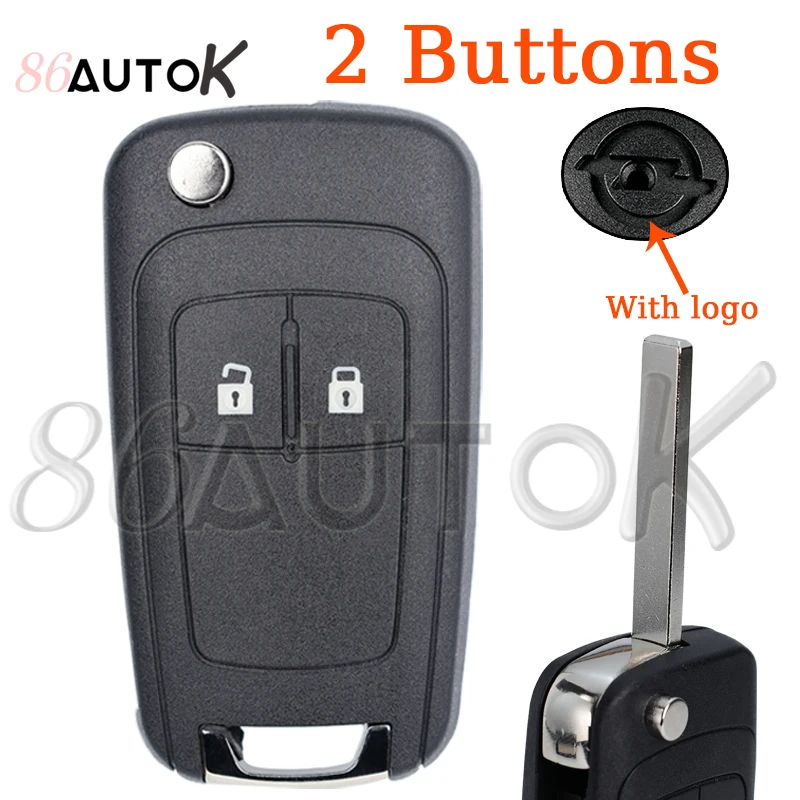 

2 3-кнопочный складной флип-чехол для дистанционного ключа для Opel Zafira Corsa Astra Vauxhall Vectra Omega HU100, чехол для автомобильного брелока с необрезанным лезвием