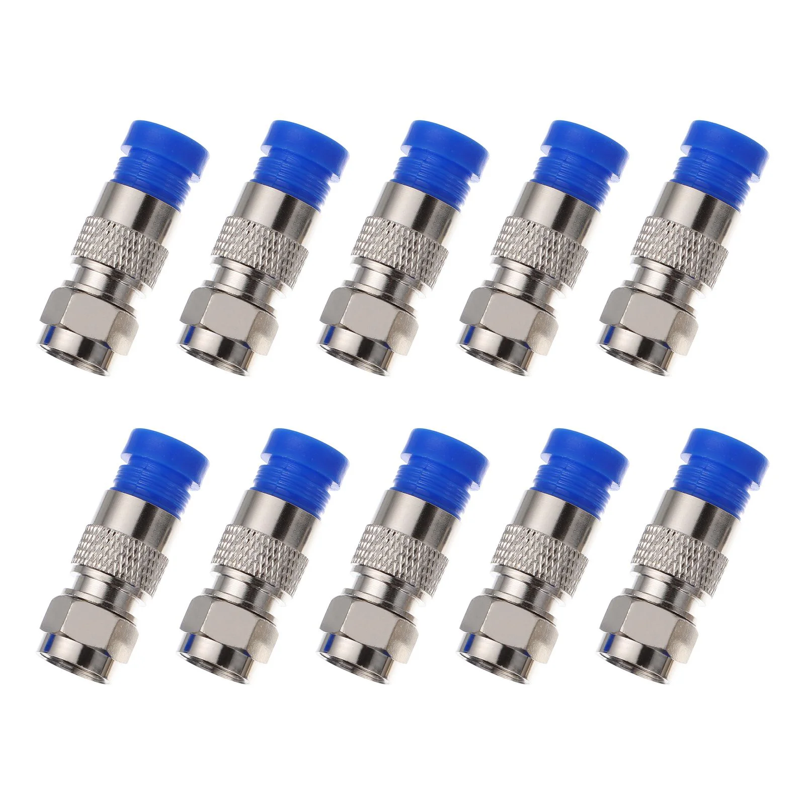 

Connector F Coaxial Cable Type Adapter Plug Coax Connectors Female Tool Fitting Quick Connect Supplies Converter Antenna Rf