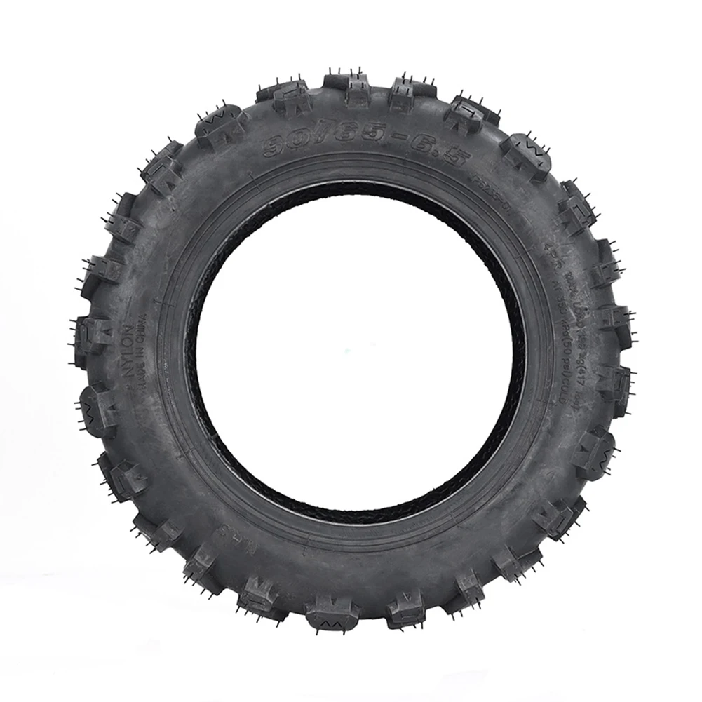 

Electric Scooter Tubeless Tire 11 Inch 90/65-6.5 Accessories Black Replacement Parts Rubber 1 Pcs 1.06Kg Outdoor