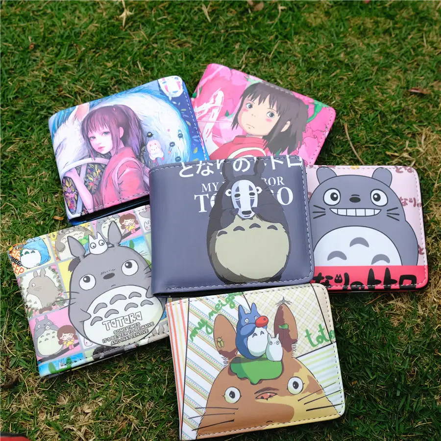 My Neighbor Totoro Spirited Away Огино чихиро Kohakunushi монета из искусственной кожи кошелек сумка