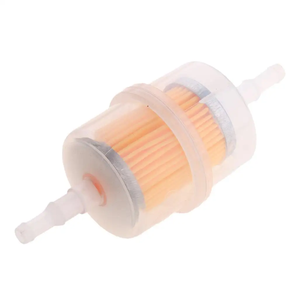 

Plastic Motorcycle Gasoline Inline Fuel Filters Engine Cleaning Gas-Liquid Filters for 6mm-8mm Pipes