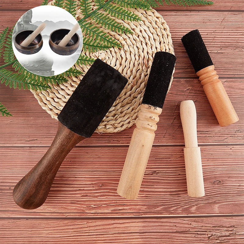 

Tibetan Singing Bowl Leather Stick Handmade Tibetan Buddhist Meditation Singing