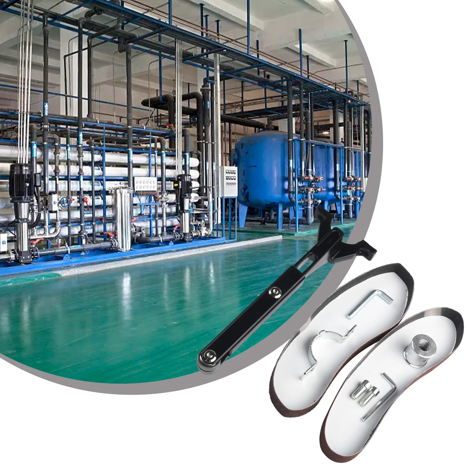 

Кронштейн для электроинструмента 2*52 см/0,78*100 дюйма, алюминиевая угловая шлифовальная машина, двойной подшипник для рифленого колеса модели