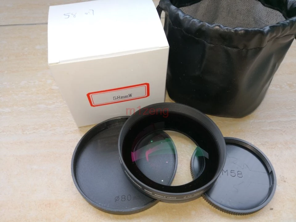 

Широкоугольный объектив 58 мм 0,7x PRO для камеры canon 18-55 мм 60d 80d 600d 700d 550d 500d 750d 760d nikon pentax