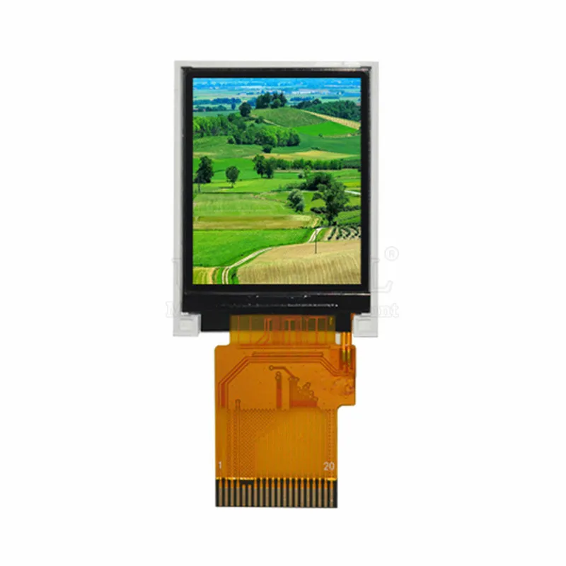 

1.77~1.8 Inch TFT LCD 128*RGB*160 ST7735S Chip MCU8080 8-bit Parallel Port 20PIN Pitch 1.0 Non-touch Plug-in Version