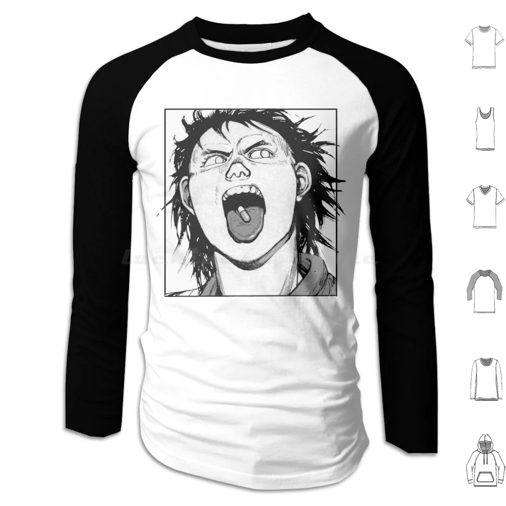 

Theyare как конфеты!-худи Акира с длинным рукавом аниме Акира манга Katsuhiro Otomo канеда культура Япония 80S 90S