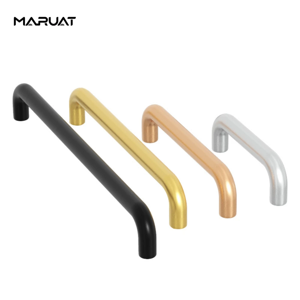 Дверные ручки U-образного типа из алюминиевого сплава для комода и кухонного