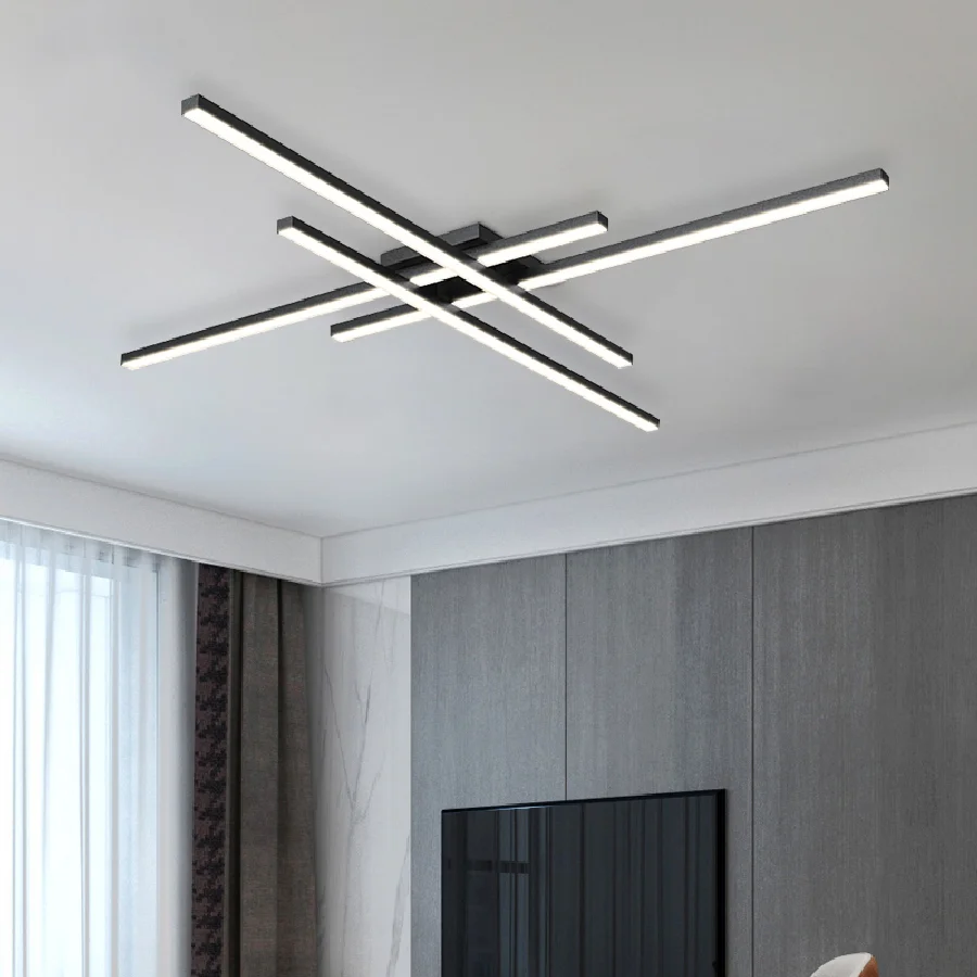 

Moderne Nordic LED kronleuchter mit fernbedienung LED decke kronleuchter wohnzimmer esszimmer k��che schlafzimmer schwarz licht