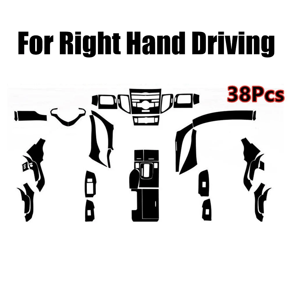 5D RHD углеродное волокно декоративная наклейка для салона автомобиля Acura TSX 2009-14