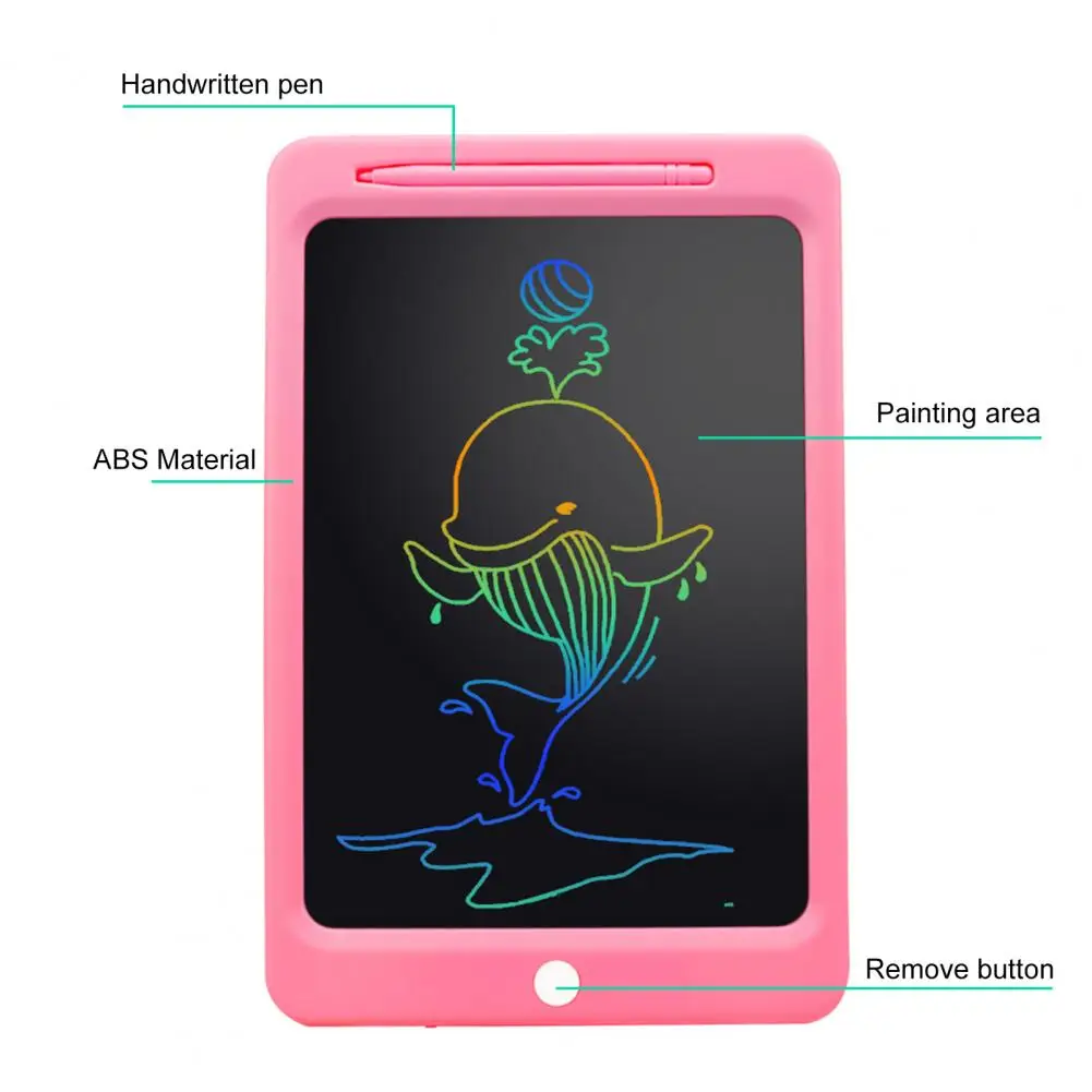 

Drawing Board No Blue Light 3 Colors Painting Kids LCD Electronic Drawing Board Writing Tablet for Home