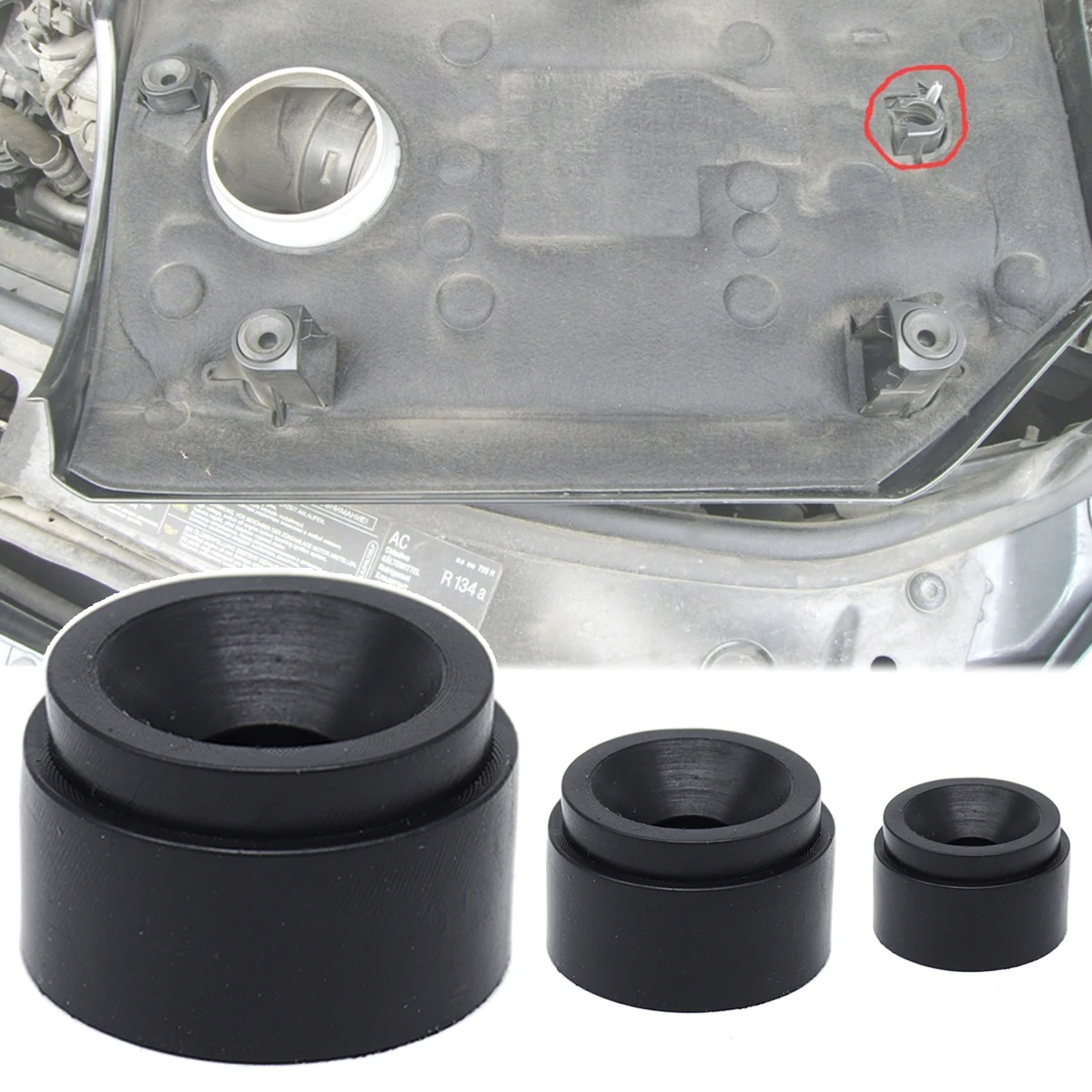 

Car Engine Cover Rubber Mounting For AUDI VW Skoda Seat BMW MINI Ford Mercedes Clip Push-on Connector Grommet Bushing Absorber