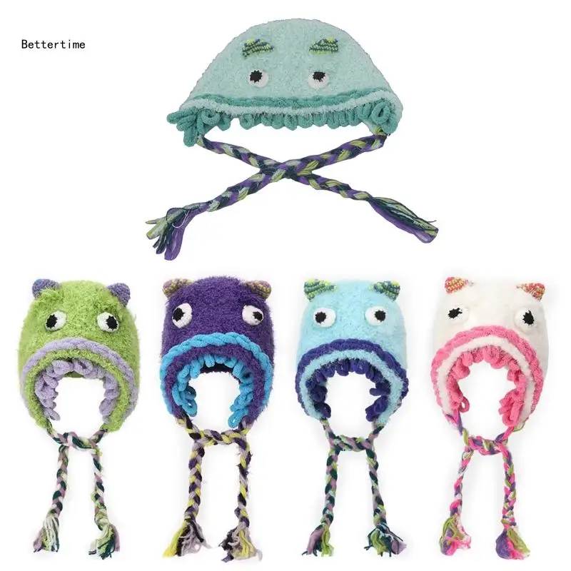 

B36D Леди Забавная плюшевая шапка-ушанка Женская шапка для спорта на открытом воздухе Катание на лыжах Пешие прогулки Шапка