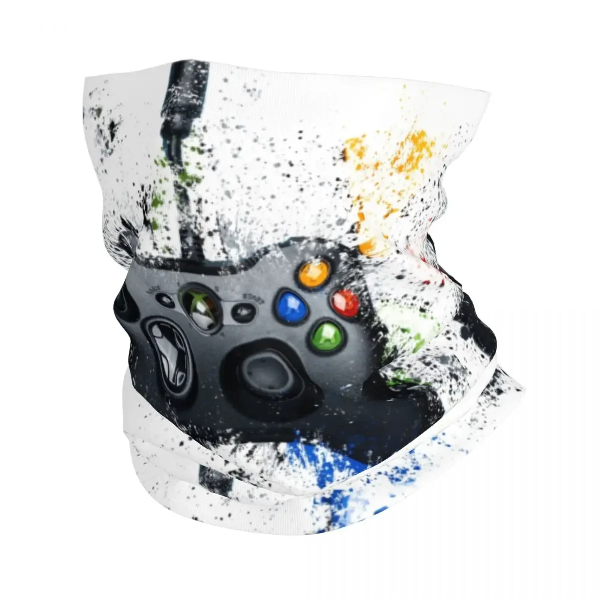 

Nostalgia Gaming Controller Bandana Winter Neck Warmer Windproof Wrap Face Scarf Video Game Gamer Player Gaiter Headband